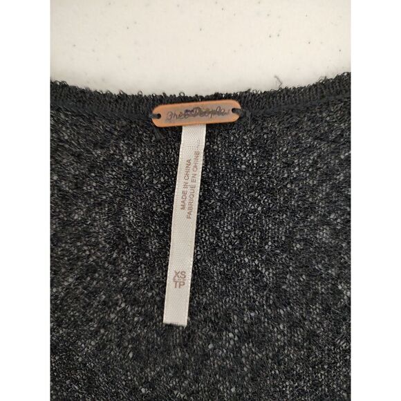 Free People Knit See Through Tunic Dress/Cover Up Swimmsuit Black Size XS - Picture 5 of 6